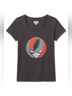Pact Grateful Dead Usual Suspects Organic Cotton Fair Trade T-Shirt, XS